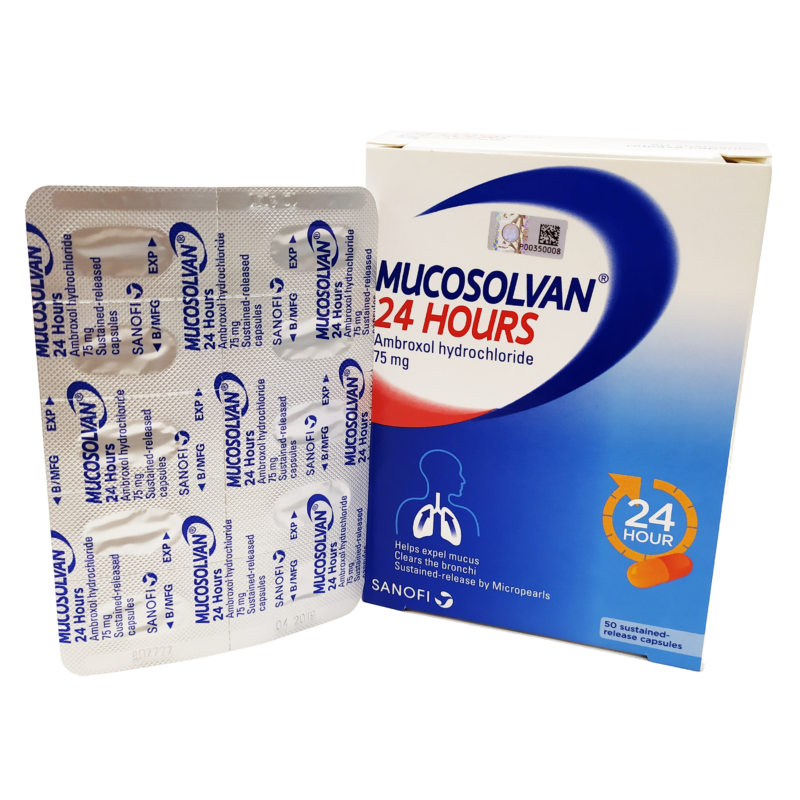 Mucosolvan 24 hours 75mg 5x10s alpro pharmacy