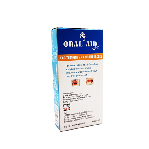 Oral Aid Gel Aloe Vera 15g Alpro Pharmacy