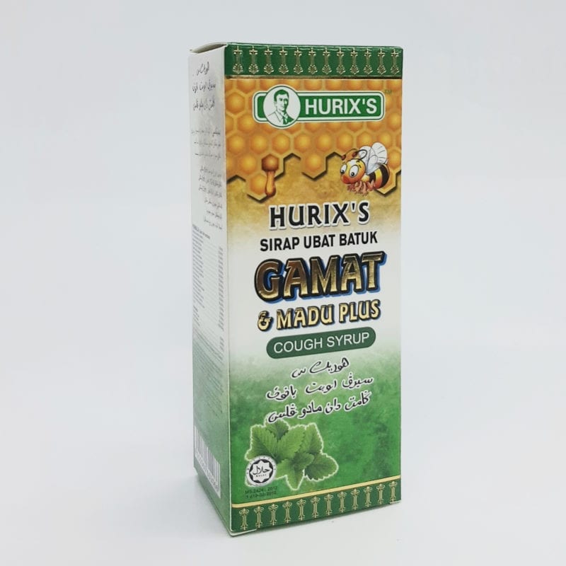 Hurixs Ubat Batuk Gamat & Madu Plus 180ml  Alpro Pharmacy