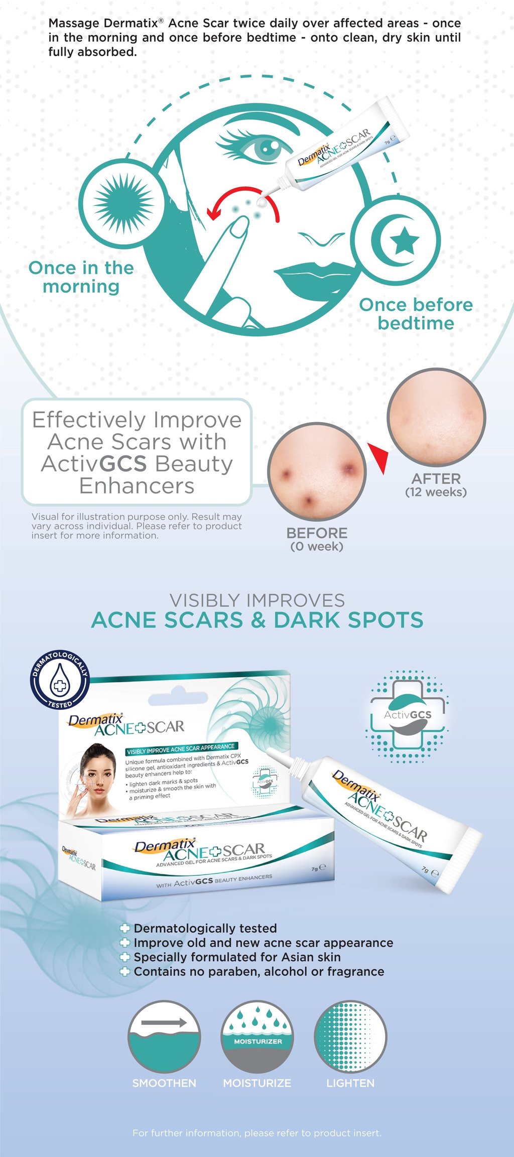 Dermatix acne store scar