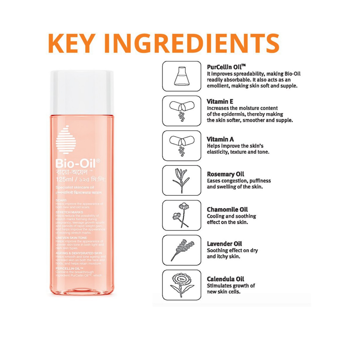 Bio oil, 60ml.