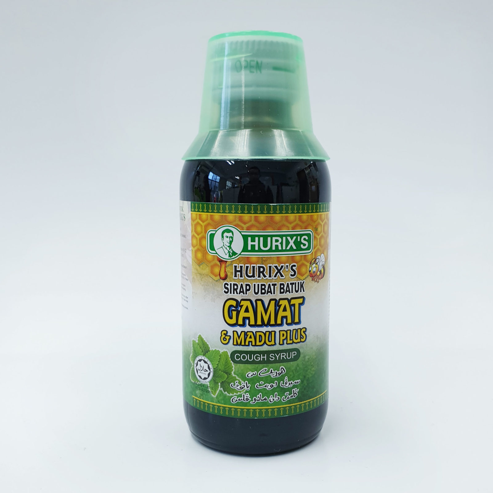 Hurixs Ubat Batuk Gamat &madu Plus 180ml - Alpro Pharmacy