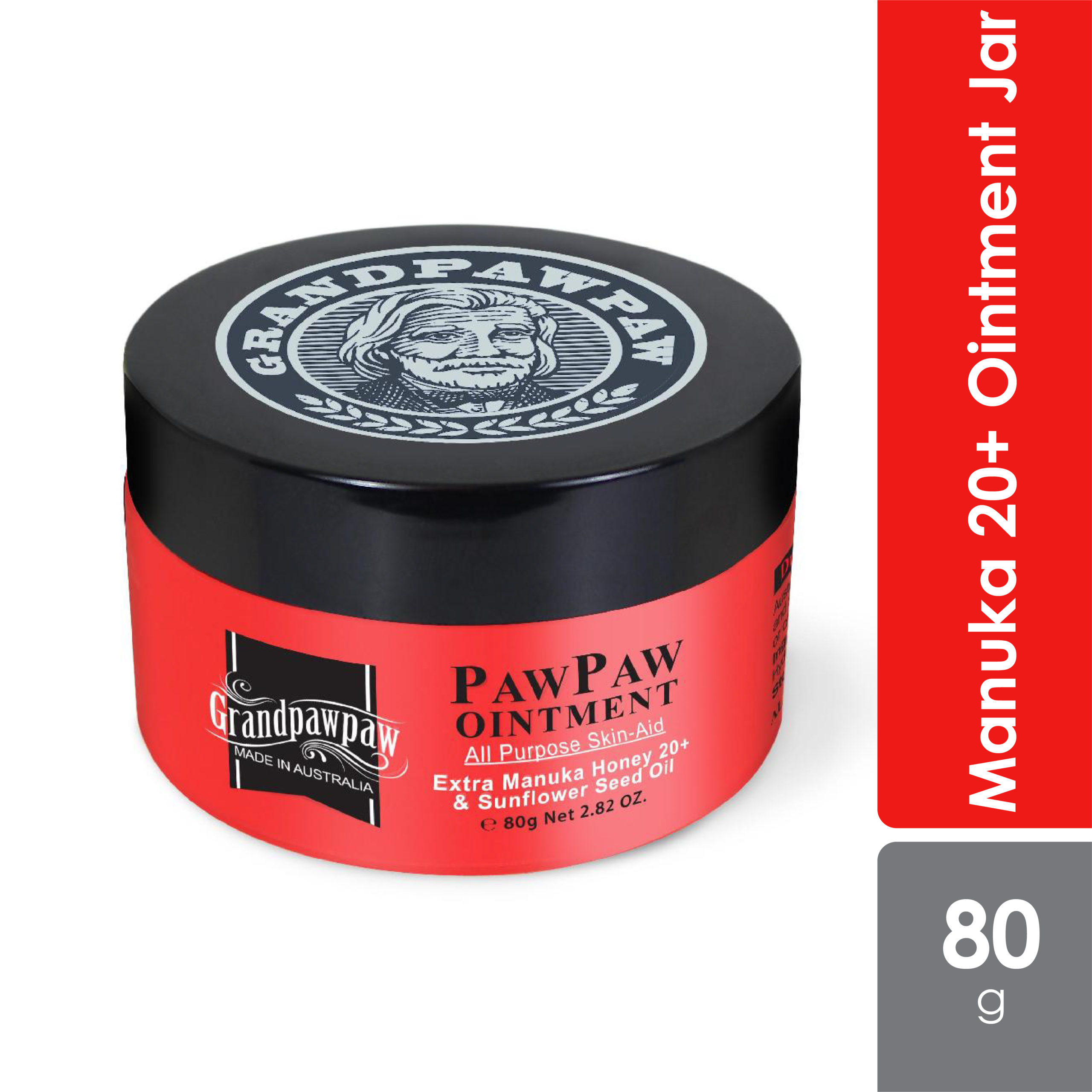 Grand Paw Paw Manuka 20+ Ointment Jar 80g
