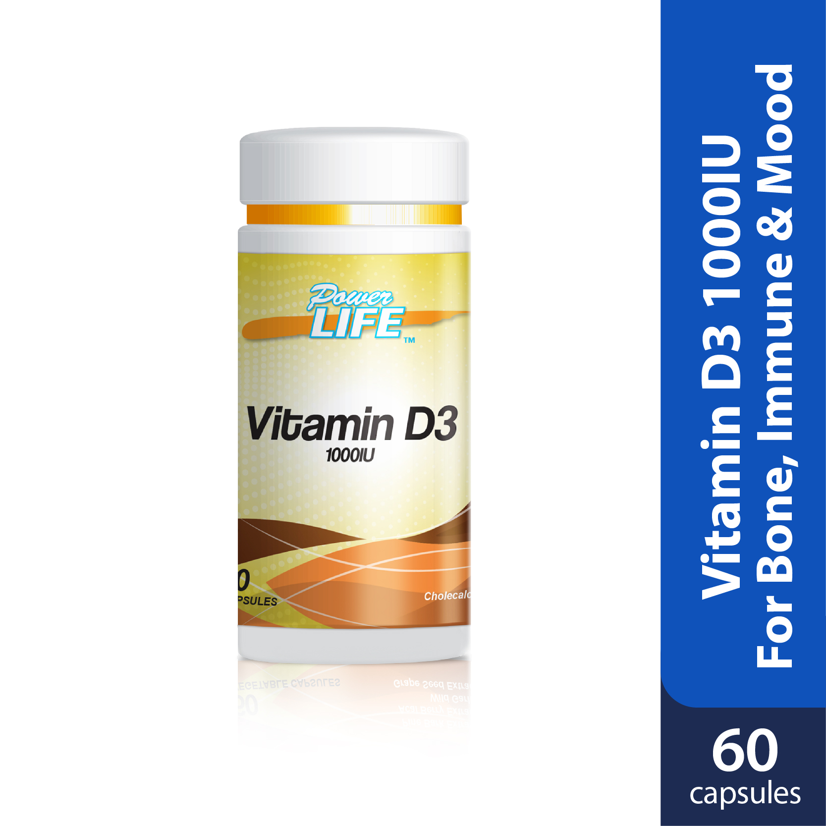 Powerlife Vitamin D3 1000iu 60s For Immunity Health Alpro Pharmacy