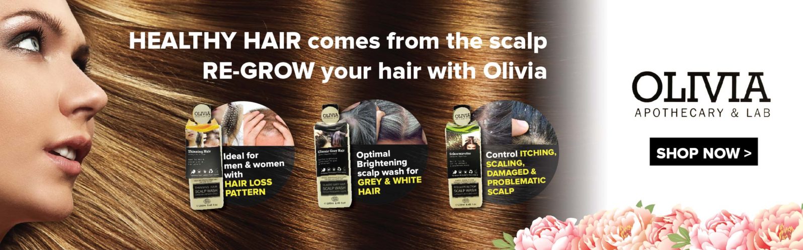 Olivia Hair Shampoo & Treatment Hair Care Set | For Silky Soft Strands
