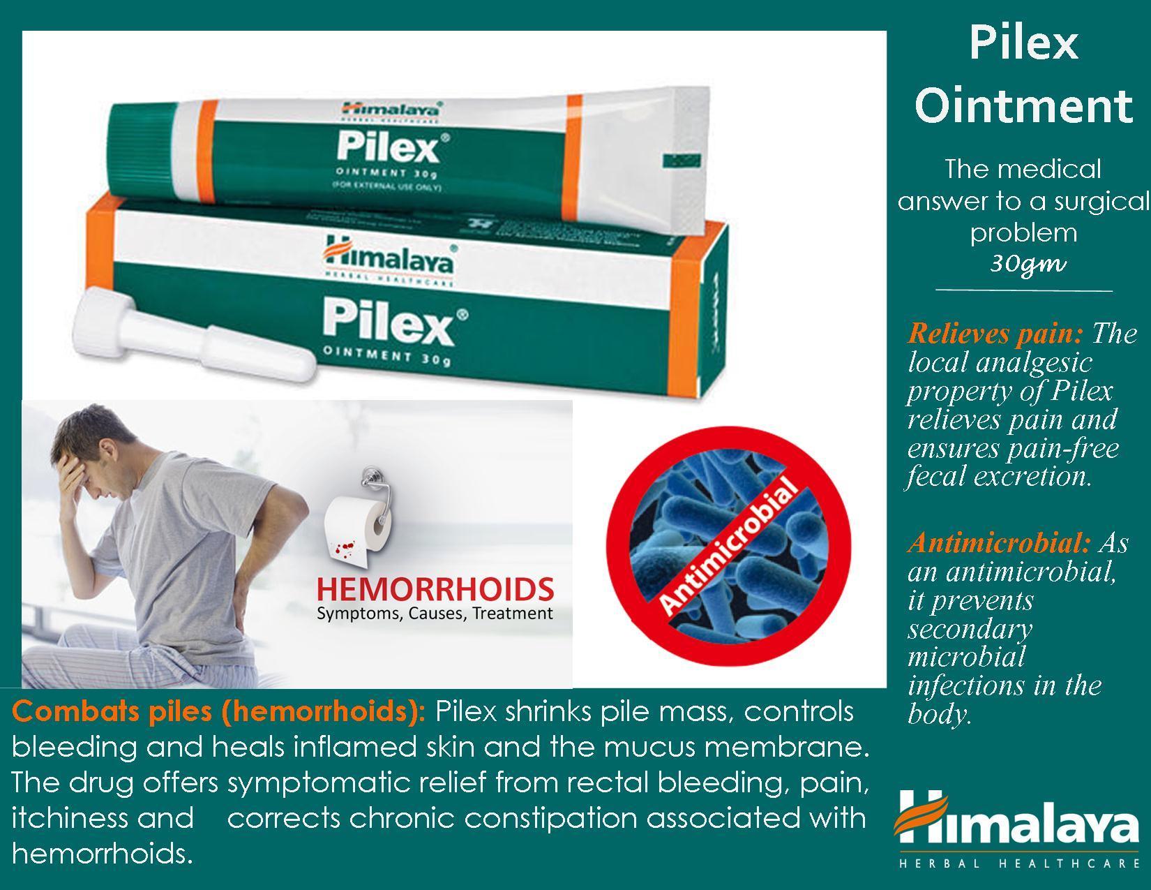 Himalaya Pilex Ointment 30g Himalaya Pilex Ointment 30g