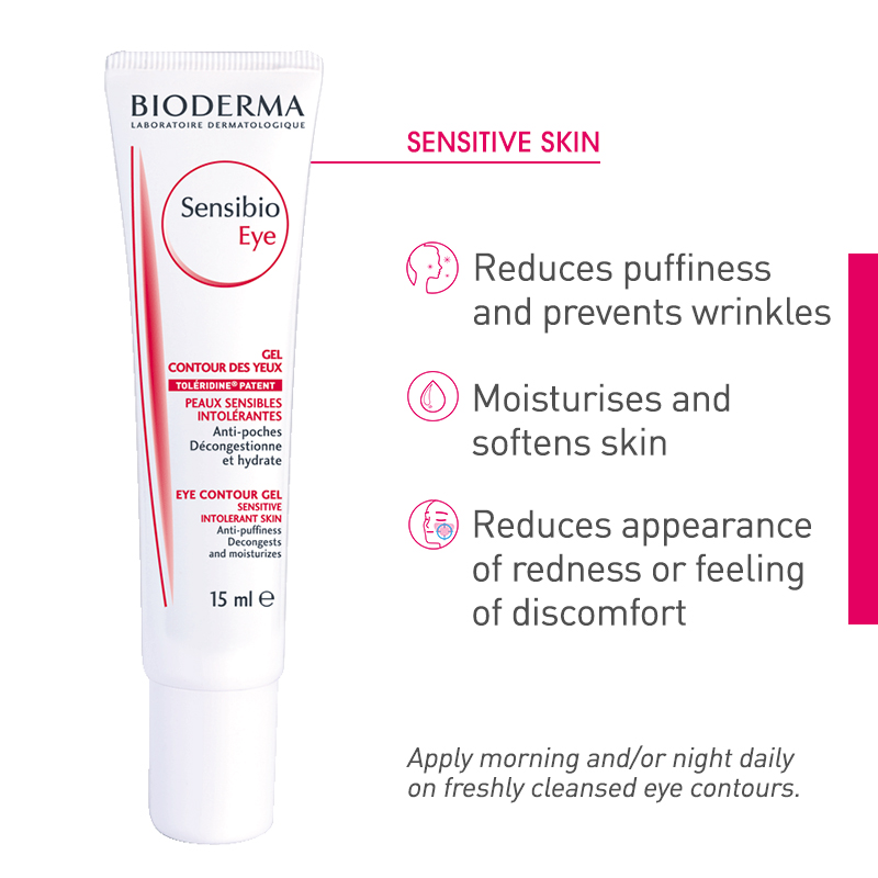 Bioderma Sensibio Gel Contour Des Yeux 15ml | Sensitive Skin - Alpro ...