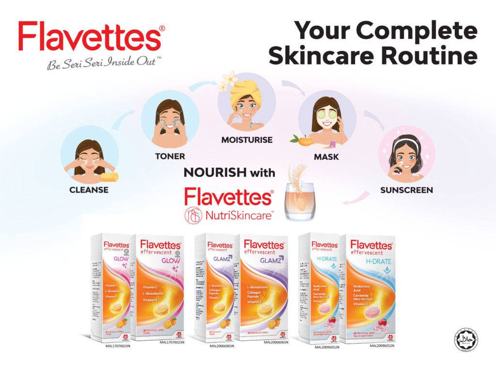 Flavettes Glamz Effervescent 30s | Skin Nourishment