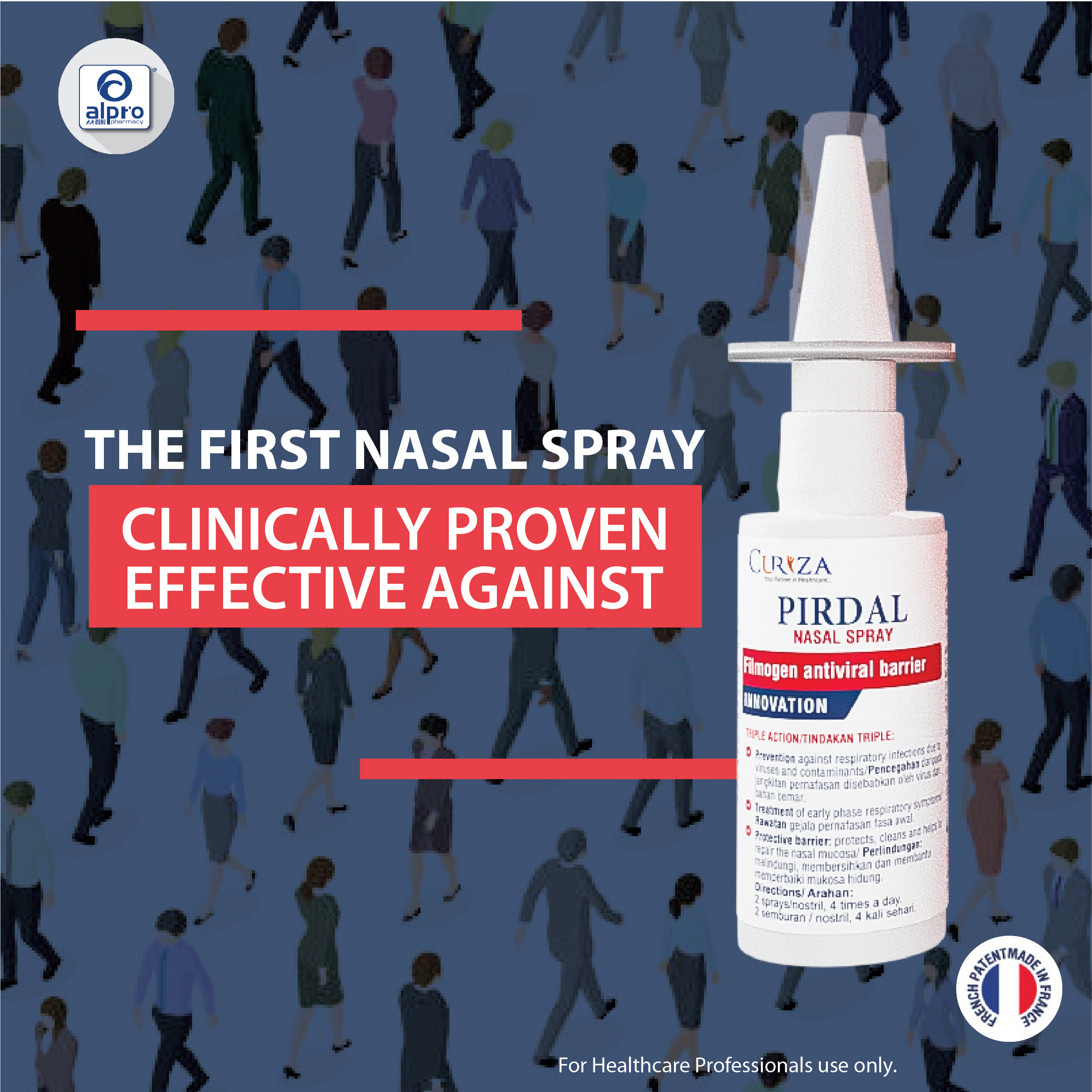 Pirdal nasal spray