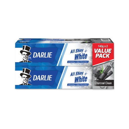 Darlie All Shiny White Charcoal Clean (140 G) 2s