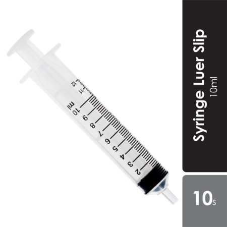 Axis Sterile Disposable Syringe Luer Slip 10ml 100s