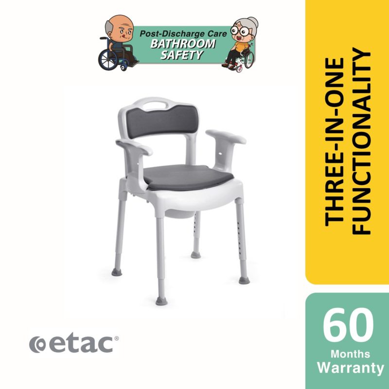 Etac Swift Commode | 3 In 1 Functionality