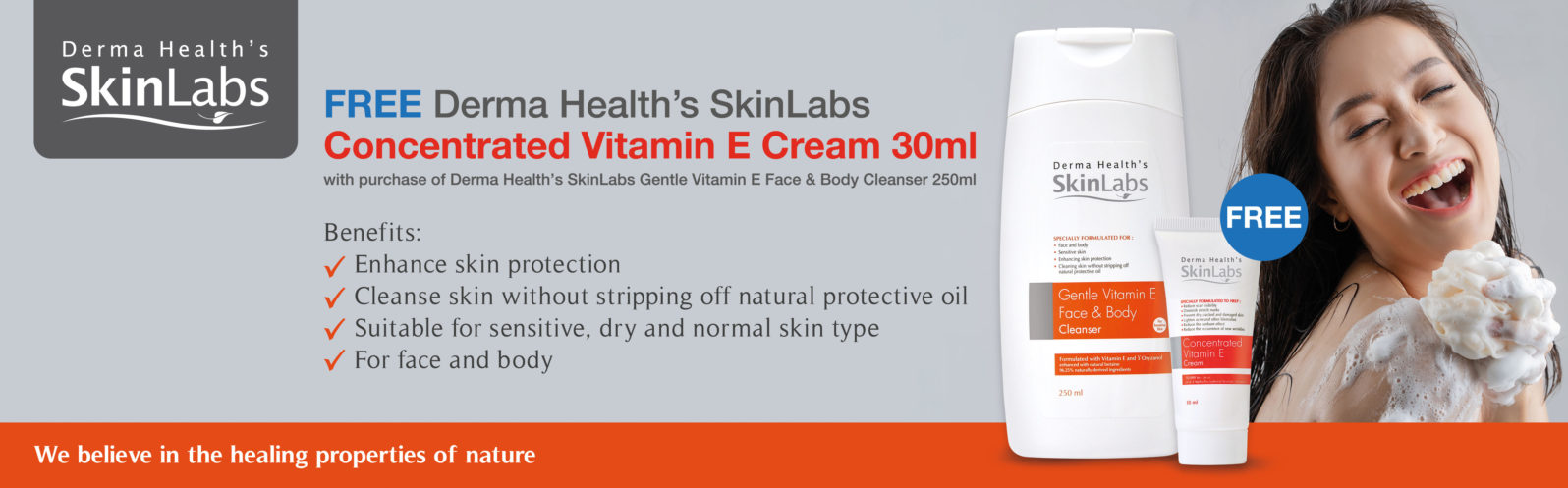 Derma Health's Skinlabs Concentrated Vitamin E Value Pack