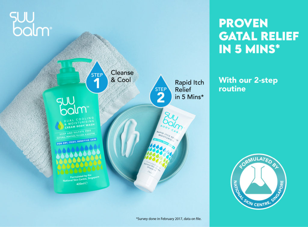 Suu Balm Cooling Itch Relief Facial Moisturiser 50ml | Formulated for Dry, Sensitive and Itchy Facial Skin
