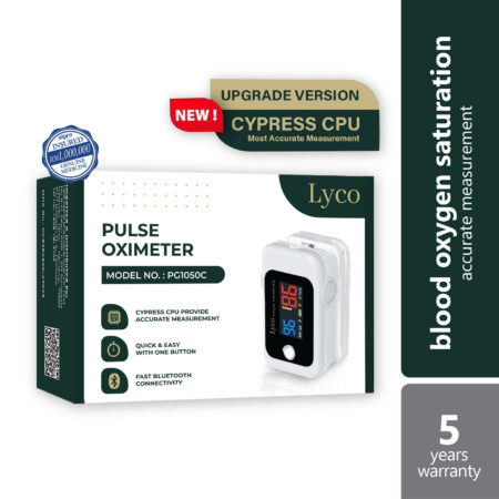 Lyco Pulse Oximeter (5 Years Warranty) | Measure Blood Oxygen Concentration