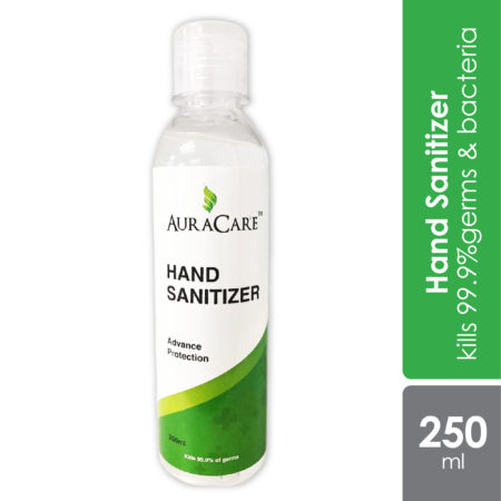 Auracare Hand Sanitizer Advance Protection 250ml | Kills 99.9% of Germs