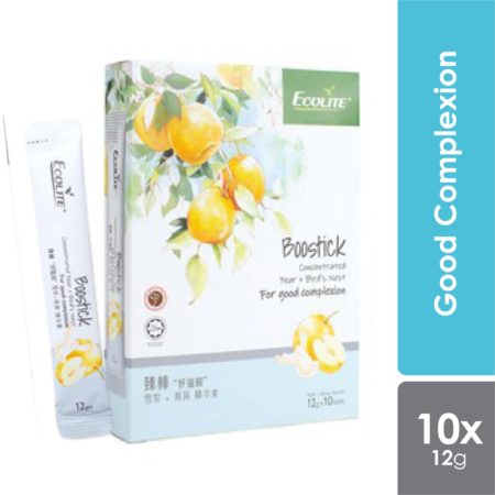 Ecolite Boostick Pear + Bird's Nest For Good Complexion 10x12g