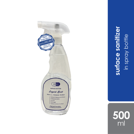 UniEco Liquid Coat Disinfectant Sanitizer 500ml | Kills 99.99% of Viruses, Bacteria & Fungal