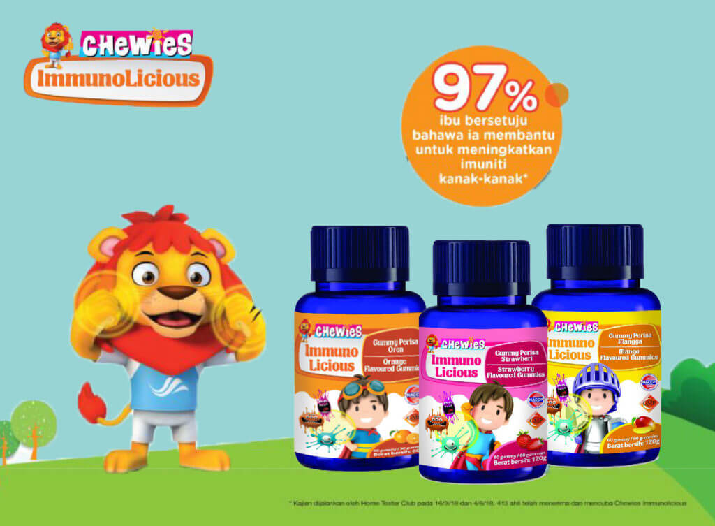 Chewies Chewable Vitamin C 100mg (orange) 75s | For Kids