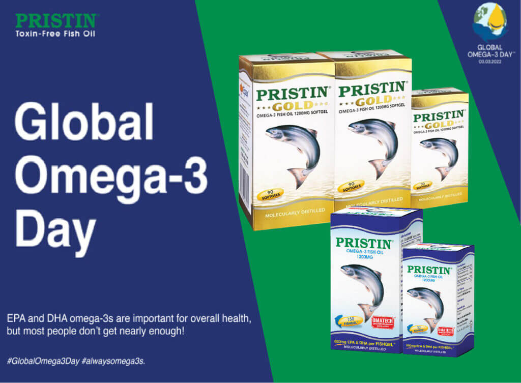 THC Pristin Gold Fish Oil 1200mg 2x 90s with 30s Free Luxury Gold Cutlery | CNY Purity Gift Set 2025