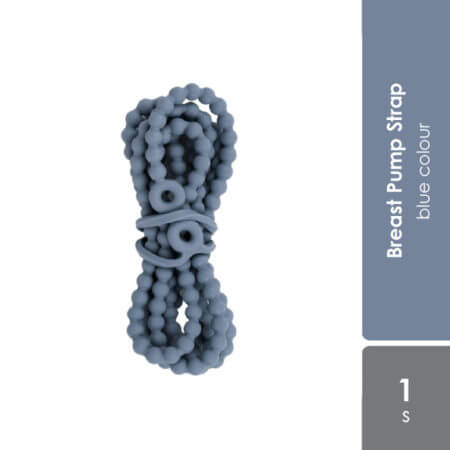 Haakaa Silicone Breast Pump Strap - Blue