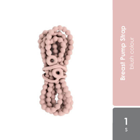 Haakaa Silicone Breast Pump Strap - Blush