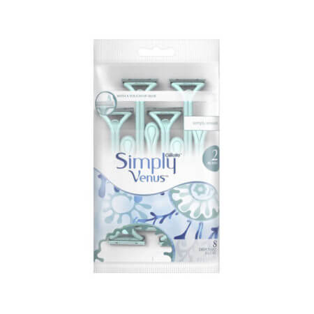 Gillette Simply Venus 2 Disposable Razor 8s