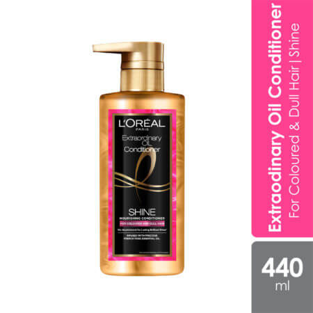 Loreal Paris Elseve Extraordinary Oil Silicon Free Premium Conditioner 440ml Shine