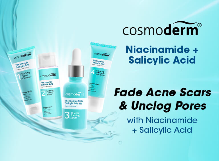 Cosmoderm Niacinamide Salicylic Acid Detoxifying Clay Mask 100ml