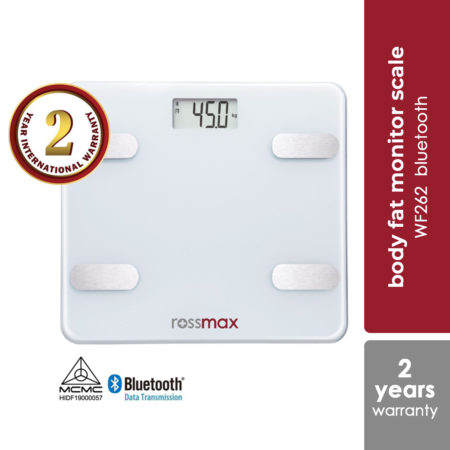 Rossmax Wf262 Body Fat Monitor Scale With Bluetooth