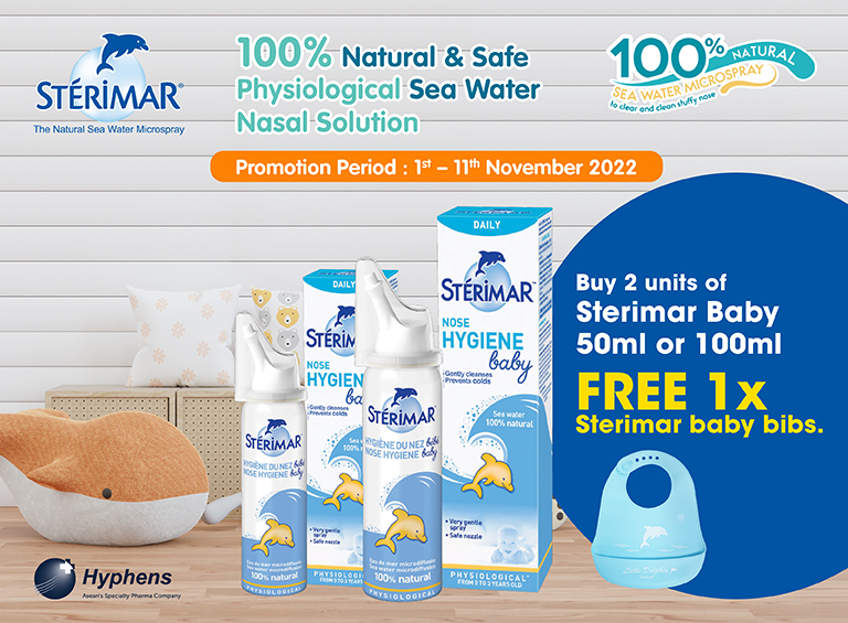 Sterimar Baby Nose Hygiene 50ml | Eliminate Impurities