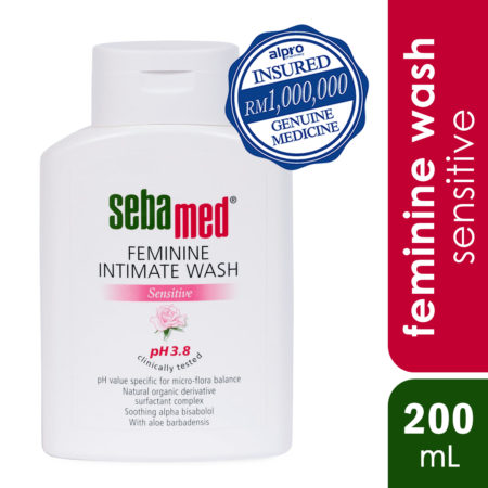 Sebamed Feminime Wash Sensitive Ph 3.8 200ml With Free