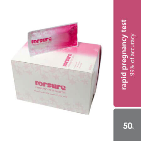 Forsure Cassette Pregnancy Test 50s | Rapid Pregnancy Test