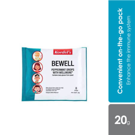 Kordels Bewell Peppermint Drops With Wellmune (20g)