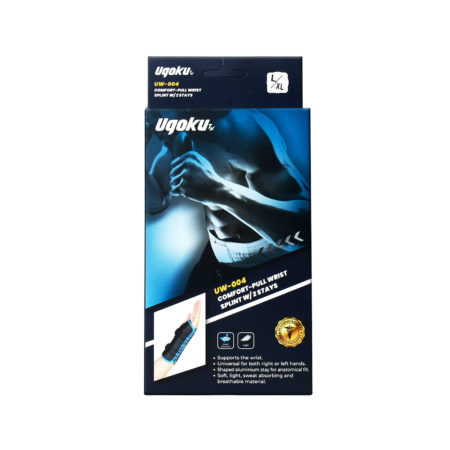 Ugoku Comfort-pull Wrist Splint With 2 Stays Uw-004 - L/xl - L/xl - L/xl