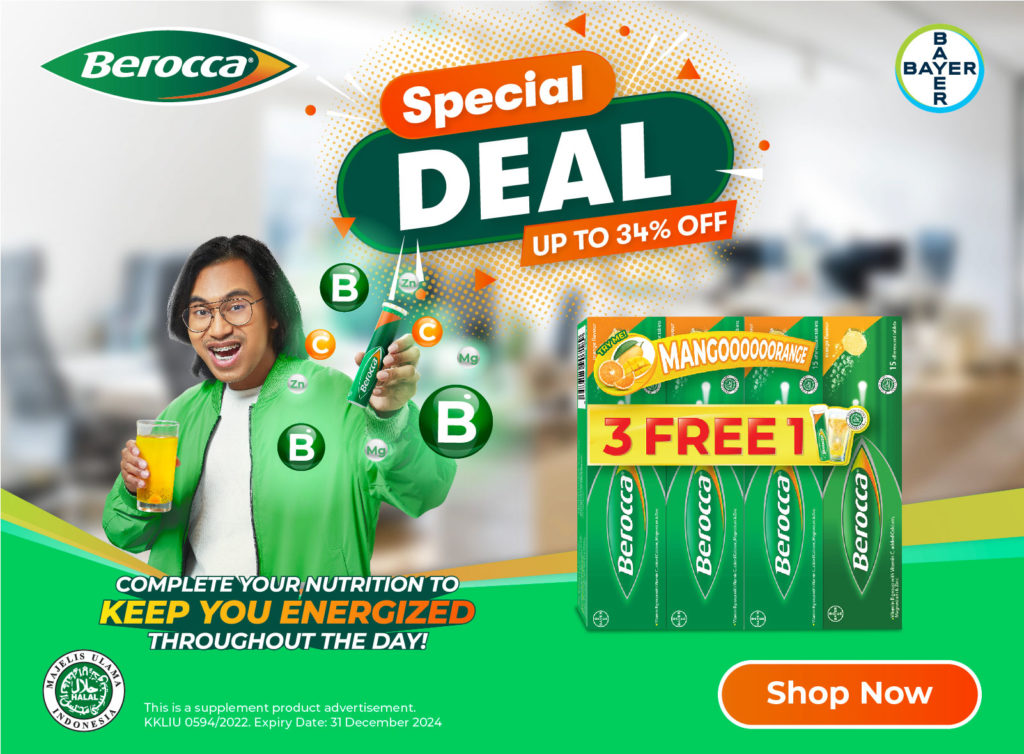 Berocca Performance Mango Effervescent Tablets With Vitamin C 30s