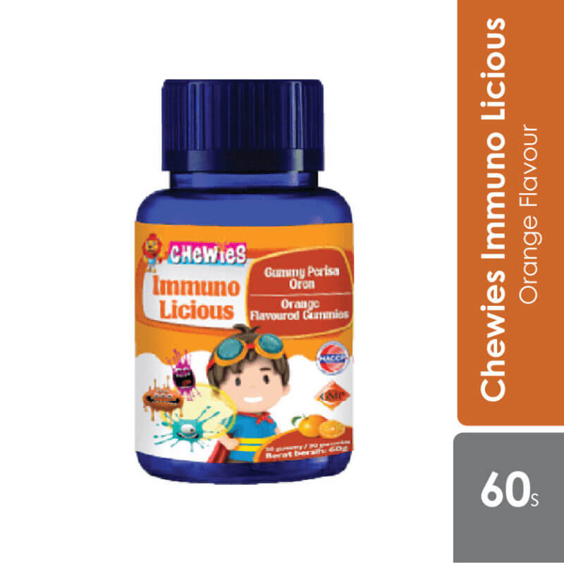 Chewies Immuno Licious (orange) 60s | Immunity Booster - Alpro Pharmacy