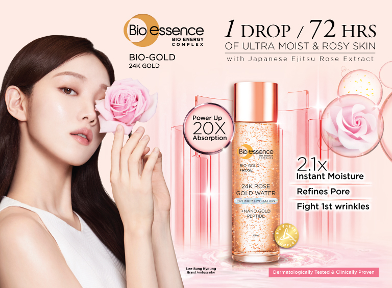 Bio-essence Bio-gold Rose Gold Water 100ml