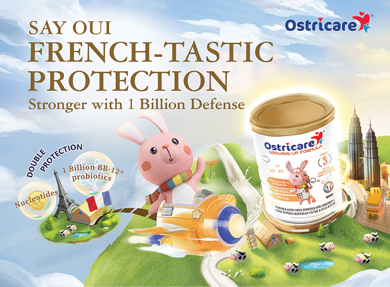 Ostrilac Step 2 Follow Up Formula (6-12 Month) 900g | France Milk Formula With Dha