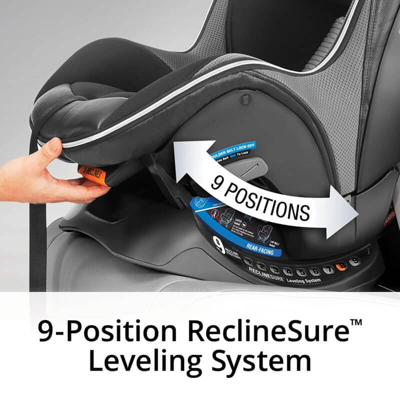 Chicco reclinesure leveling system sale