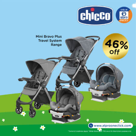 Chicco Mini Bravo Plus Travel System