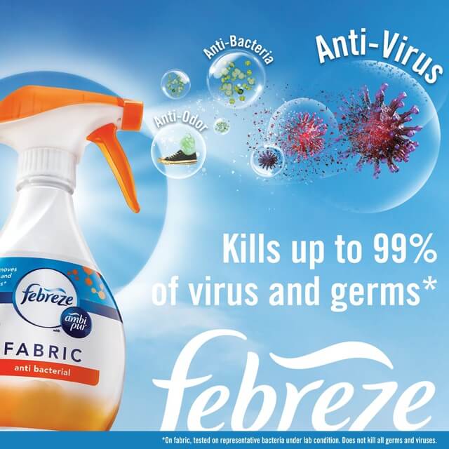 Febreze Car Multisurface Refresher Spray Cool Fresh (370 ml