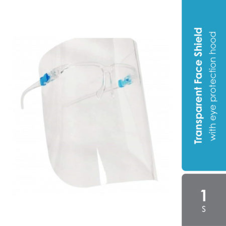 Face Shield With Eye Protection Hood