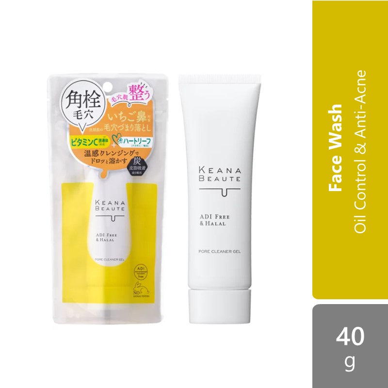 Meishoku Keana Beaute Pore Cleaner Gel 40g | Oil Control & Anti - Acne