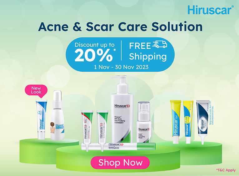 Hiruscar Anti-Acne Advance Spot Gel 10g | Rapid Scar & Acne Treatment in 24 Hours
