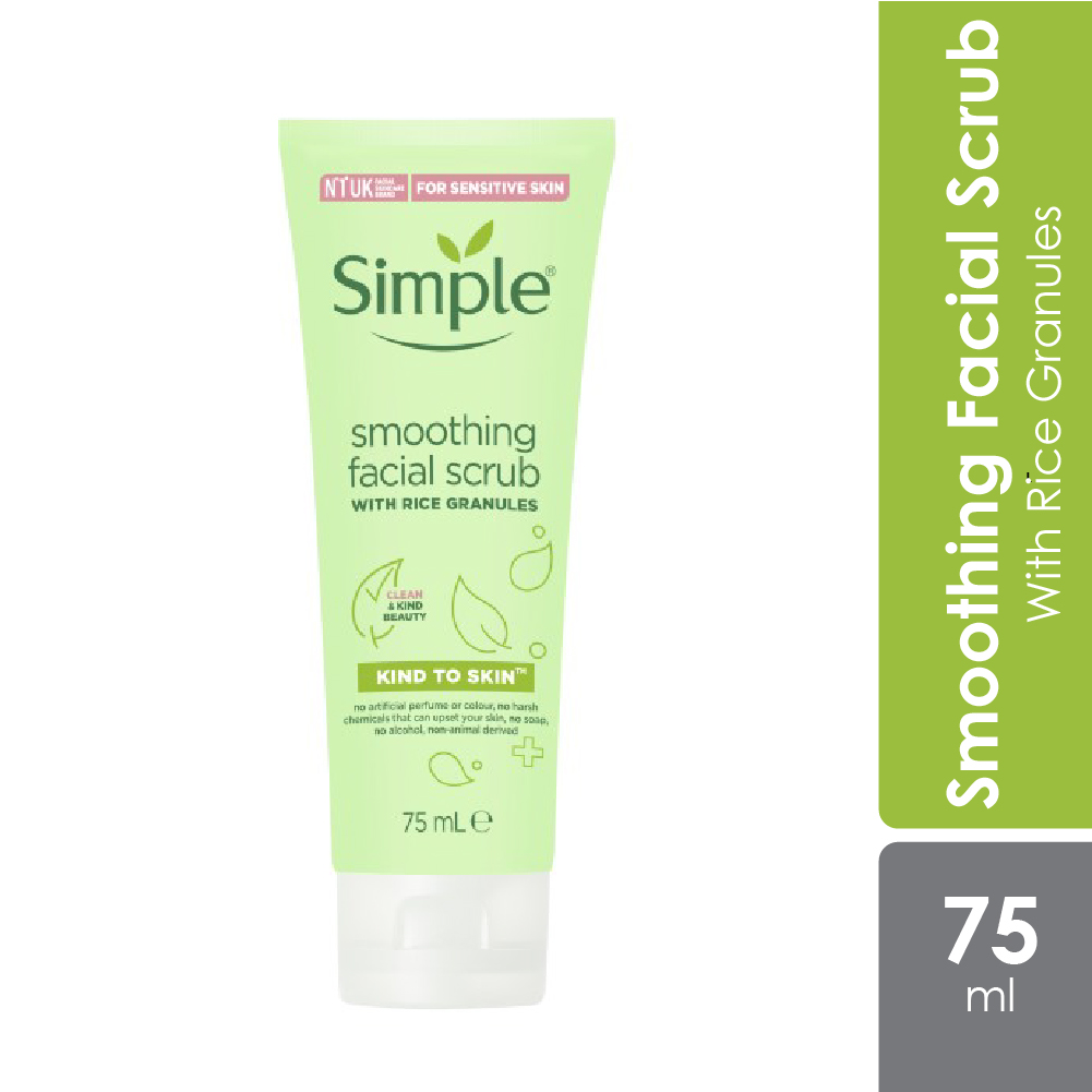 Simple sale face scrub