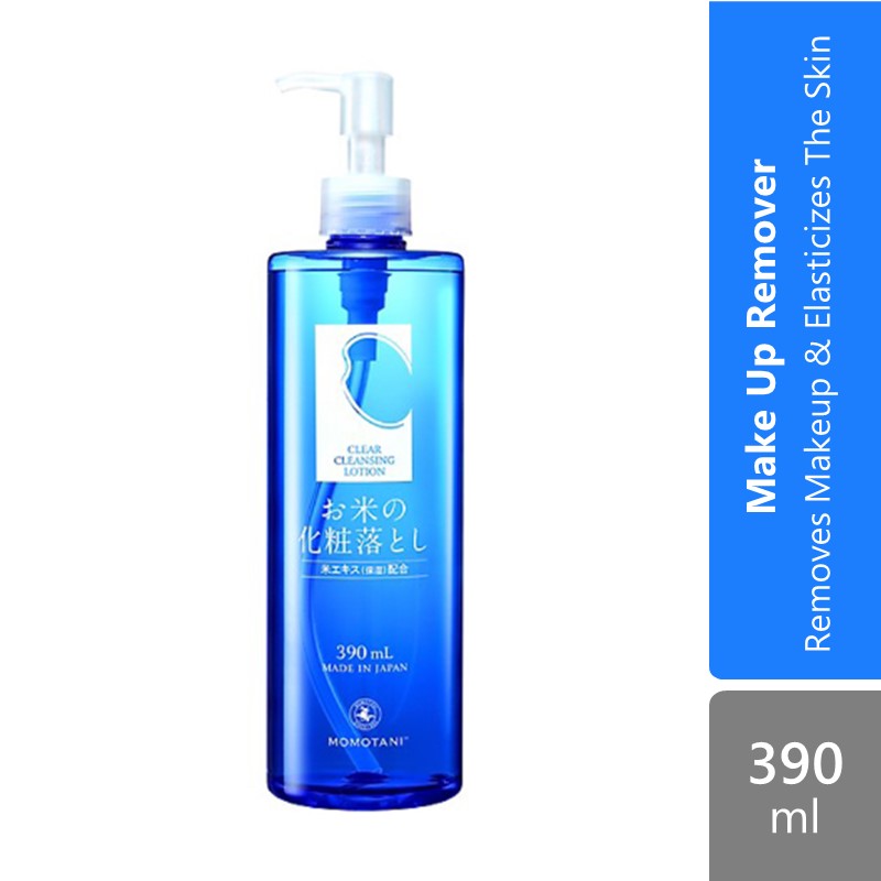 Momotani White Moisture Clear Cleansing Lotion 390ml | Removes Makeup & Elasticizes The Skin