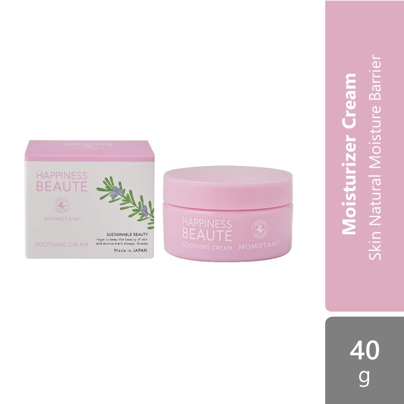 Momotani Happiness Beaute Soothing Cream 40g | Skin Natural Moisture Barrier