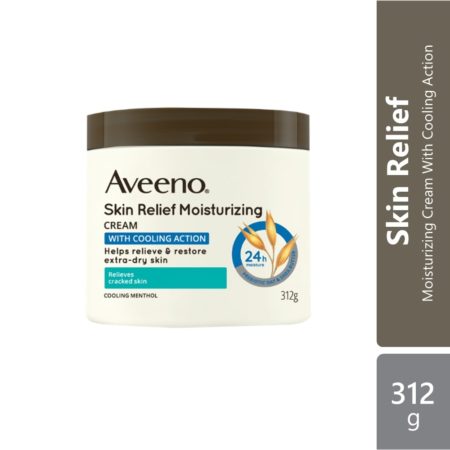 Aveeno Skin Relief Moisturizing Cream With Cooling Action 312g