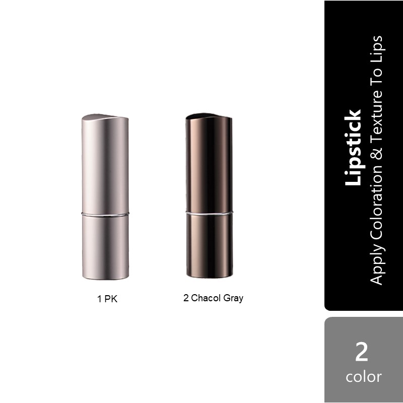 Chifure Lipstick Case Metal ( 1 Pk  2 Chacol Gray ) | Apply Coloration & Texture To Lips